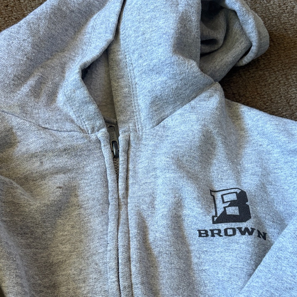 Kids Brown University Zip Up